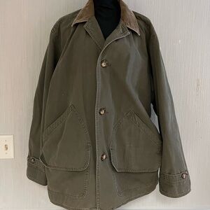 Vintage American Eagle Outfitters Men’s Barn Coat Field Jacket Olive Green L